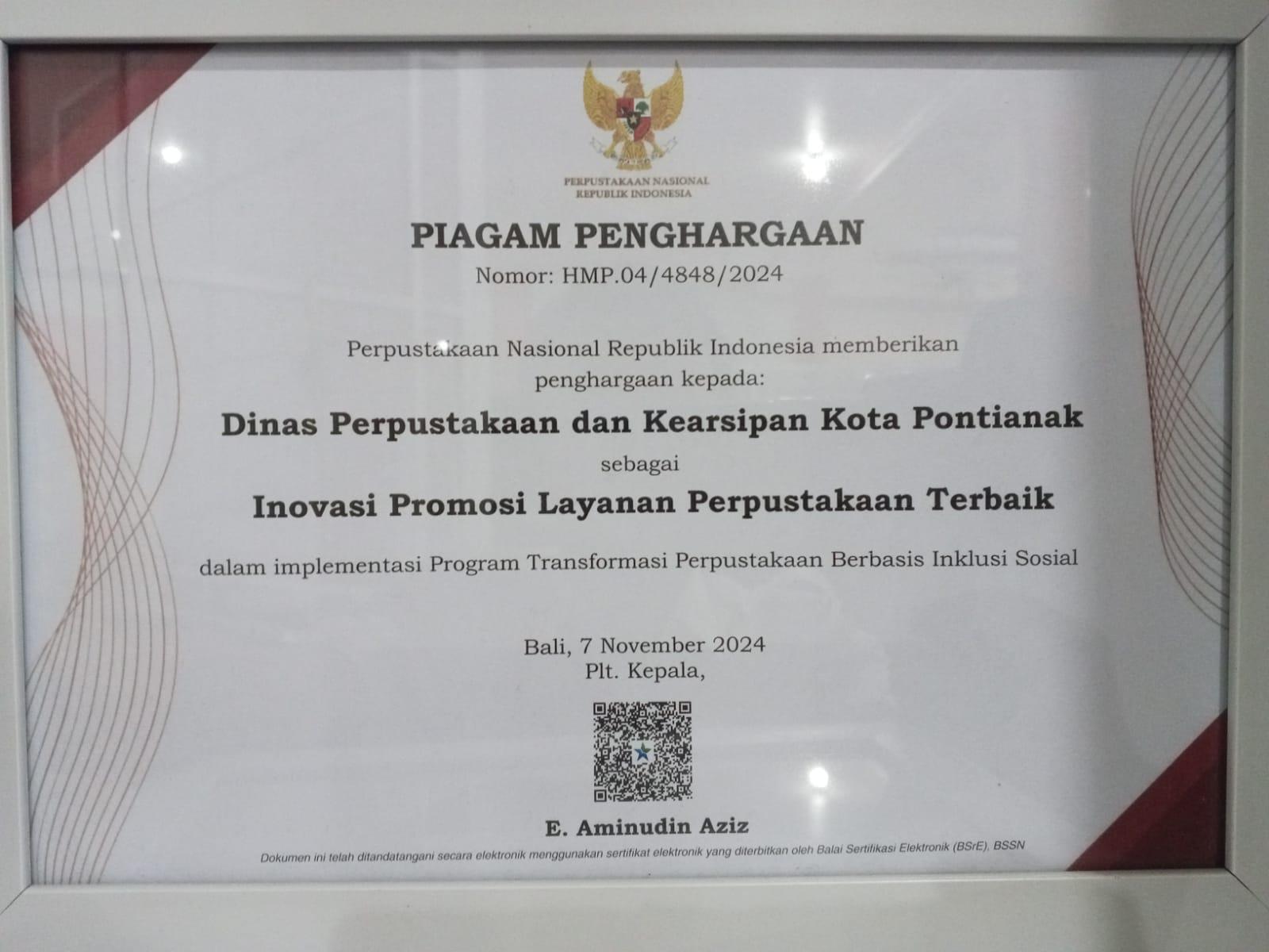 Inovasi Promosi Layanan Perpus terbaik